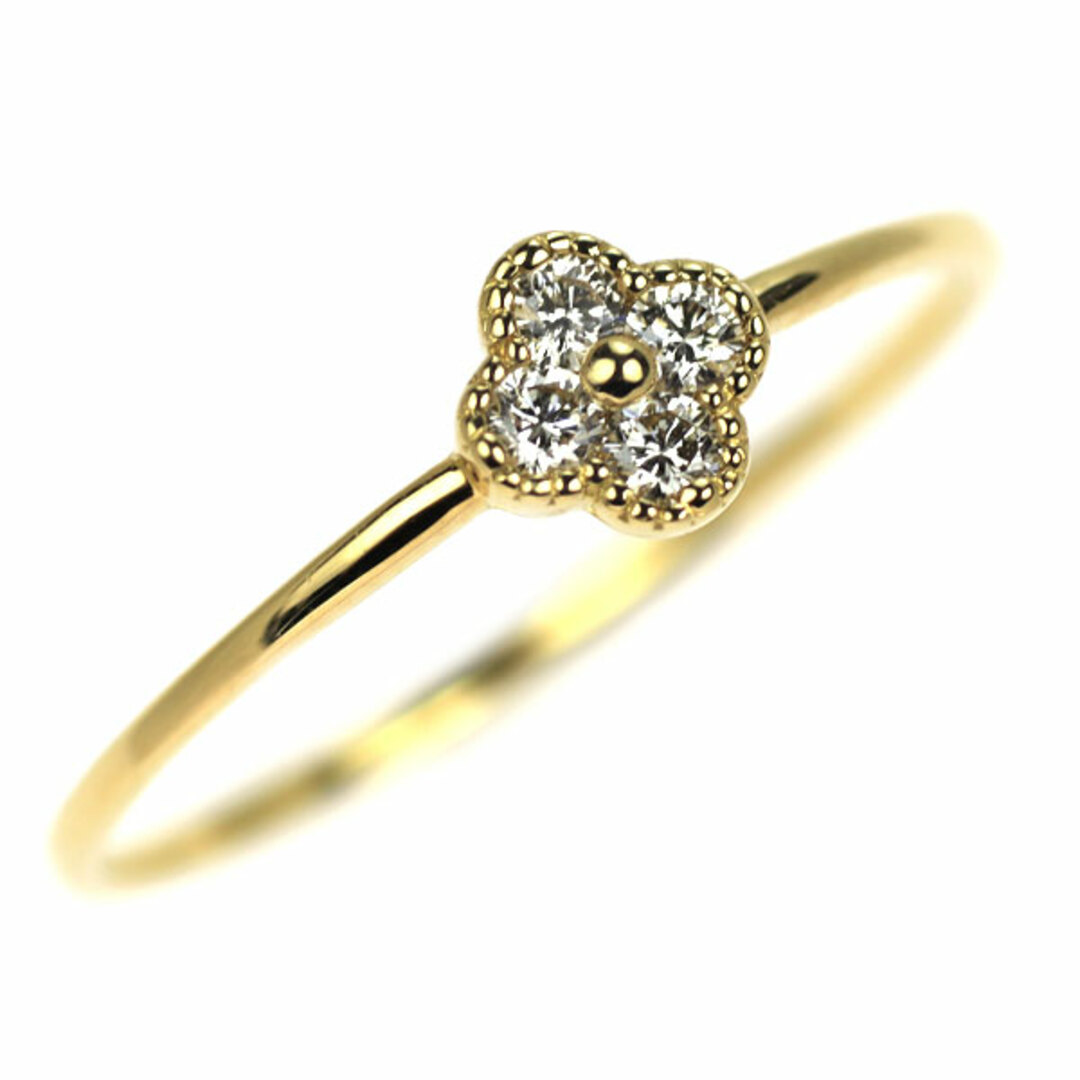 K18YG ダイヤモンド リング 0.10ct フラワーの通販 by 株式会社 K18YG ダイヤモンド リング 0.10ct フラワーの通販 by 株式会社