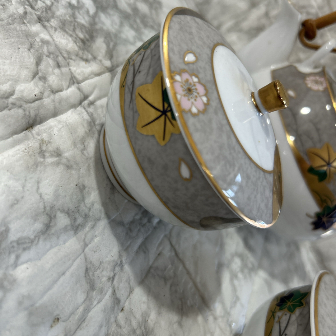 Noritake - ノリタケ 錦繍 湯呑&急須セット 2客セット の通販 Noritake - ノリタケ 錦繍 湯呑&急須セット 2客セット の通販