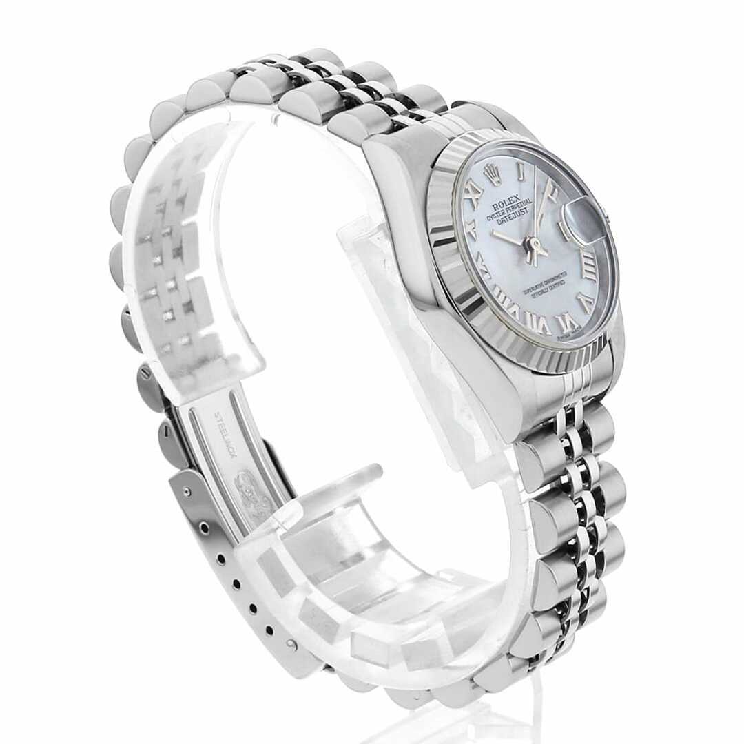 本当に信頼出来る店 ROLEX - ロレックス デイトジャスト 79174NR ホワイトシェル 本体