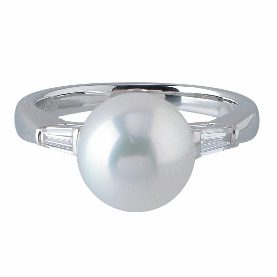 MIKIMOTO - ミキモト パール ダイヤ リング アコヤパール9.0mm 9 MIKIMOTO - ミキモト パール ダイヤ リング アコヤパール9.0mm 9