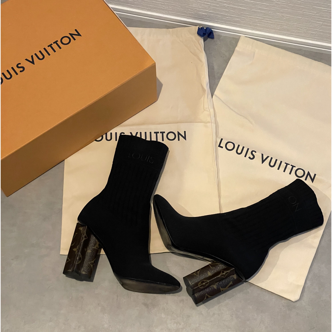 LOUIS VUITTON - ルイヴィトン シルエット・ライン アンクル LOUIS VUITTON - ルイヴィトン シルエット・ライン アンクル
