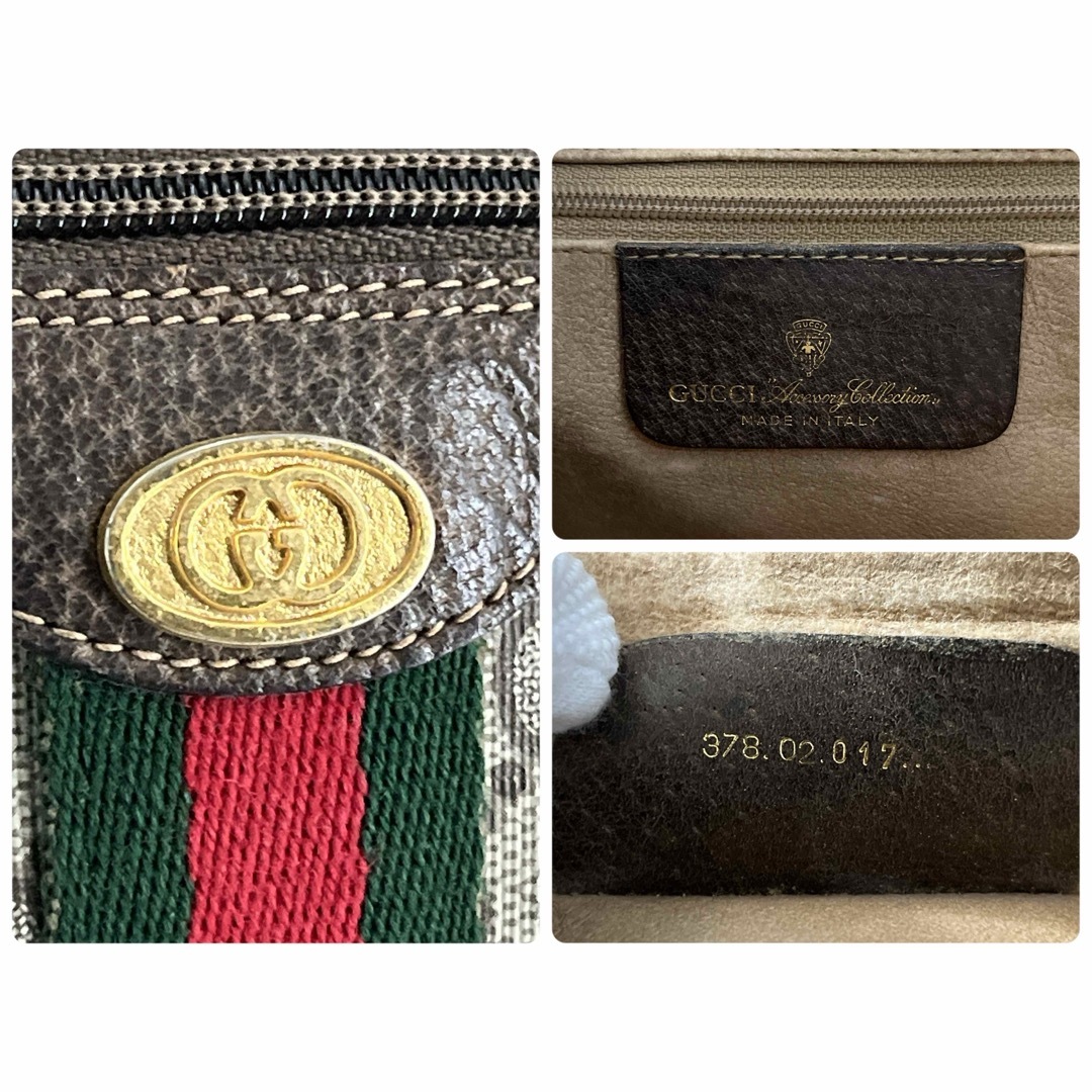 GUCCI - オールドグッチ シェリーライン ショルダーバッグ GG GUCCI - オールドグッチ シェリーライン ショルダーバッグ GG