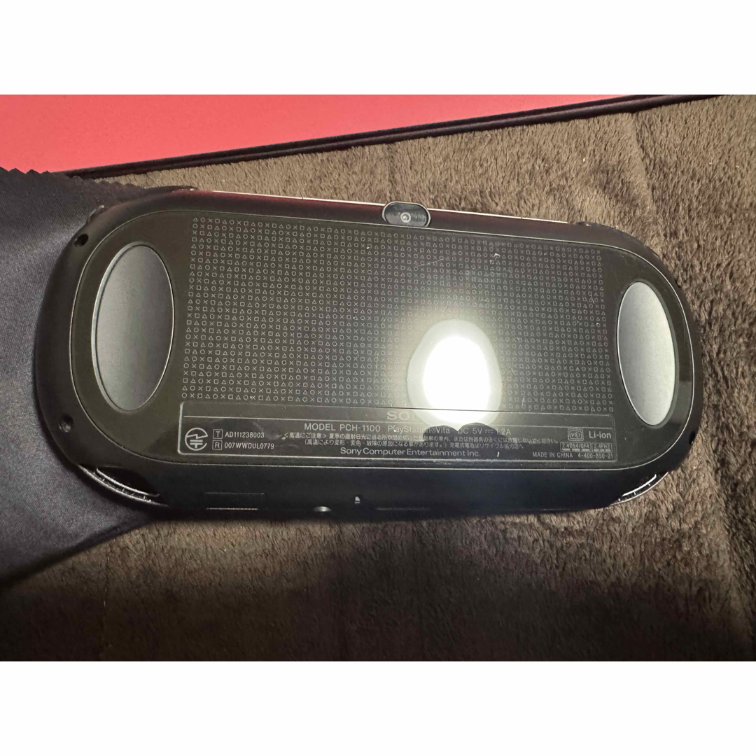 PlayStation Vita - vita クリスタルブラック 比較的良品 9番の PlayStation Vita - vita クリスタルブラック 比較的良品 9番の