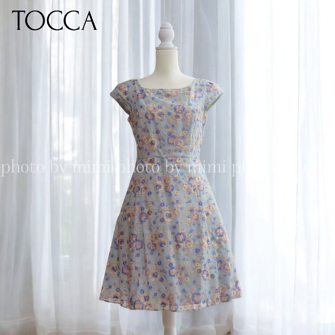 TOCCA - TOCCA*総刺繍ワンピースの通販 by mimi*shop|トッカ TOCCA - TOCCA*総刺繍ワンピースの通販 by mimi*shop|トッカ
