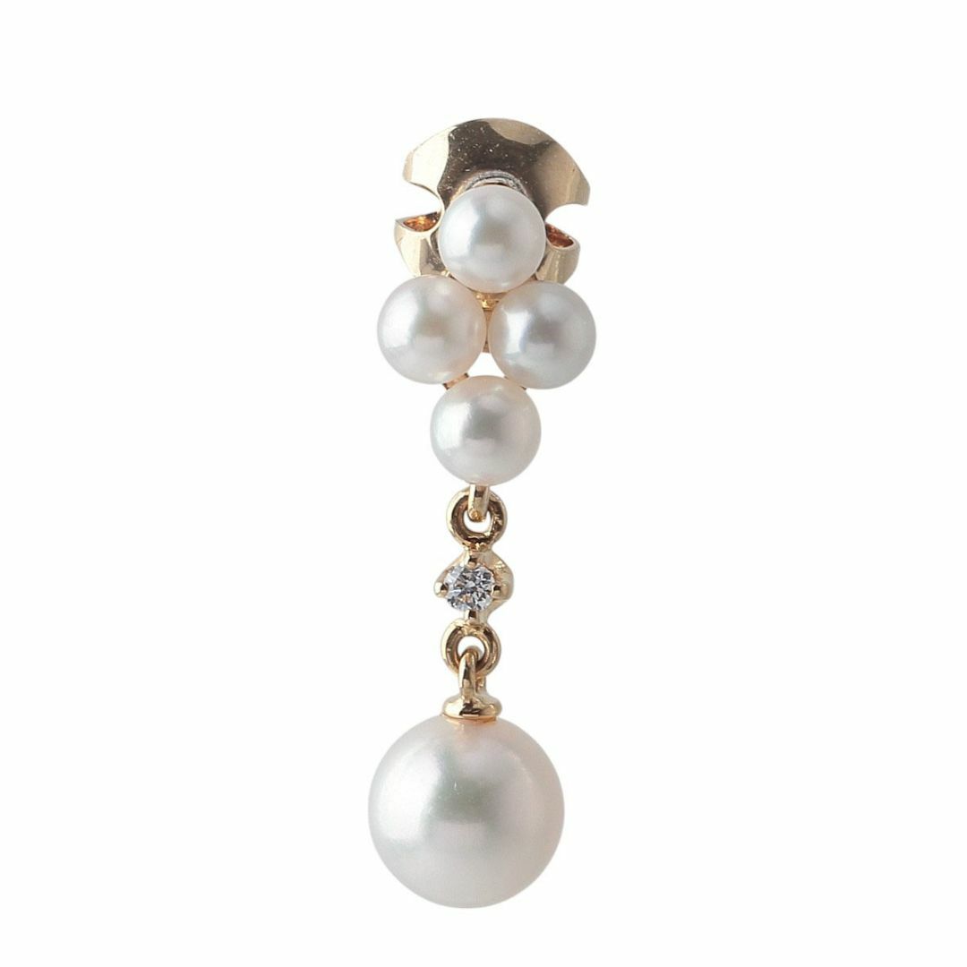 MIKIMOTO - ミキモト ベビーパール ダイヤ ピアス 現行モデル PE MIKIMOTO - ミキモト ベビーパール ダイヤ ピアス 現行モデル PE
