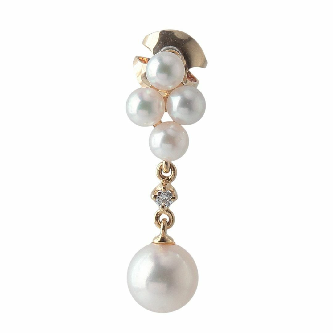 MIKIMOTO - ミキモト ベビーパール ダイヤ ピアス 現行モデル PE MIKIMOTO - ミキモト ベビーパール ダイヤ ピアス 現行モデル PE