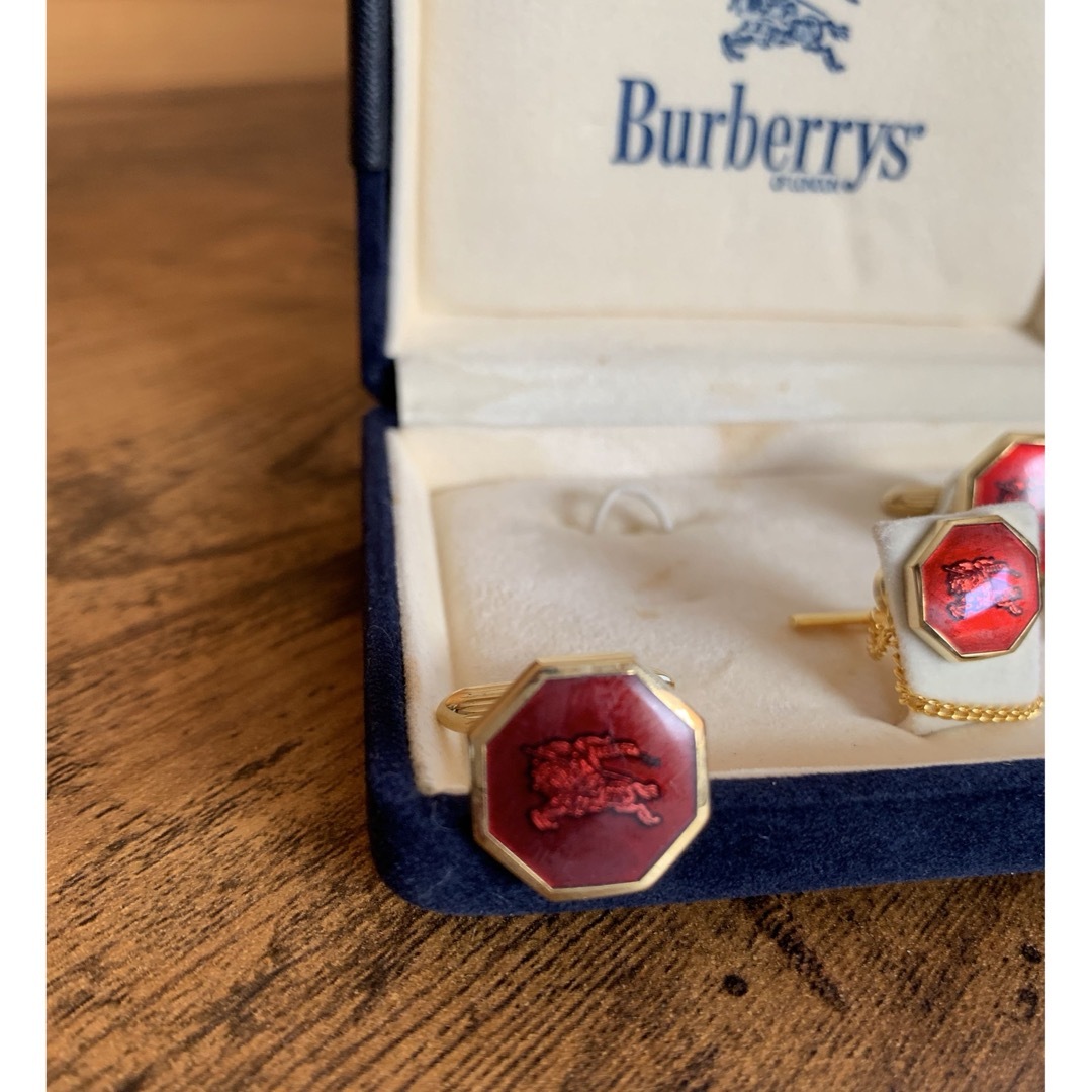 BURBERRY - Burberrys バーバリー カフス タイピンセットの通販 BURBERRY - Burberrys バーバリー カフス タイピンセットの通販