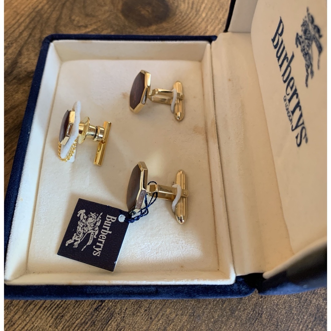 BURBERRY - Burberrys バーバリー カフス タイピンセットの通販 BURBERRY - Burberrys バーバリー カフス タイピンセットの通販