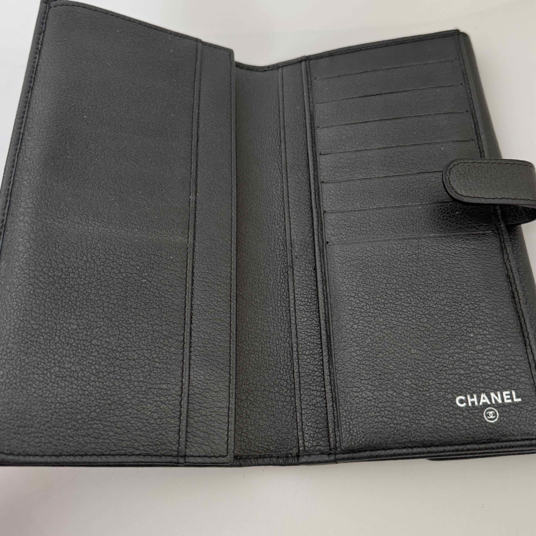 CHANEL - シャネル 長財布 ブラック 美品の通販 by Duffy-3's CHANEL - シャネル 長財布 ブラック 美品の通販 by Duffy-3's