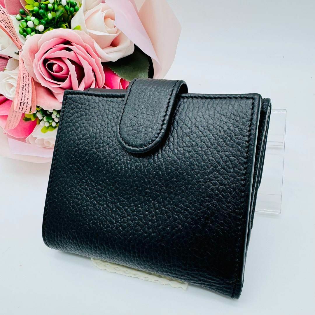 GUCCI - GUCCI グッチ インターロッキング Wホック 二つ折り財布 GUCCI - GUCCI グッチ インターロッキング Wホック 二つ折り財布