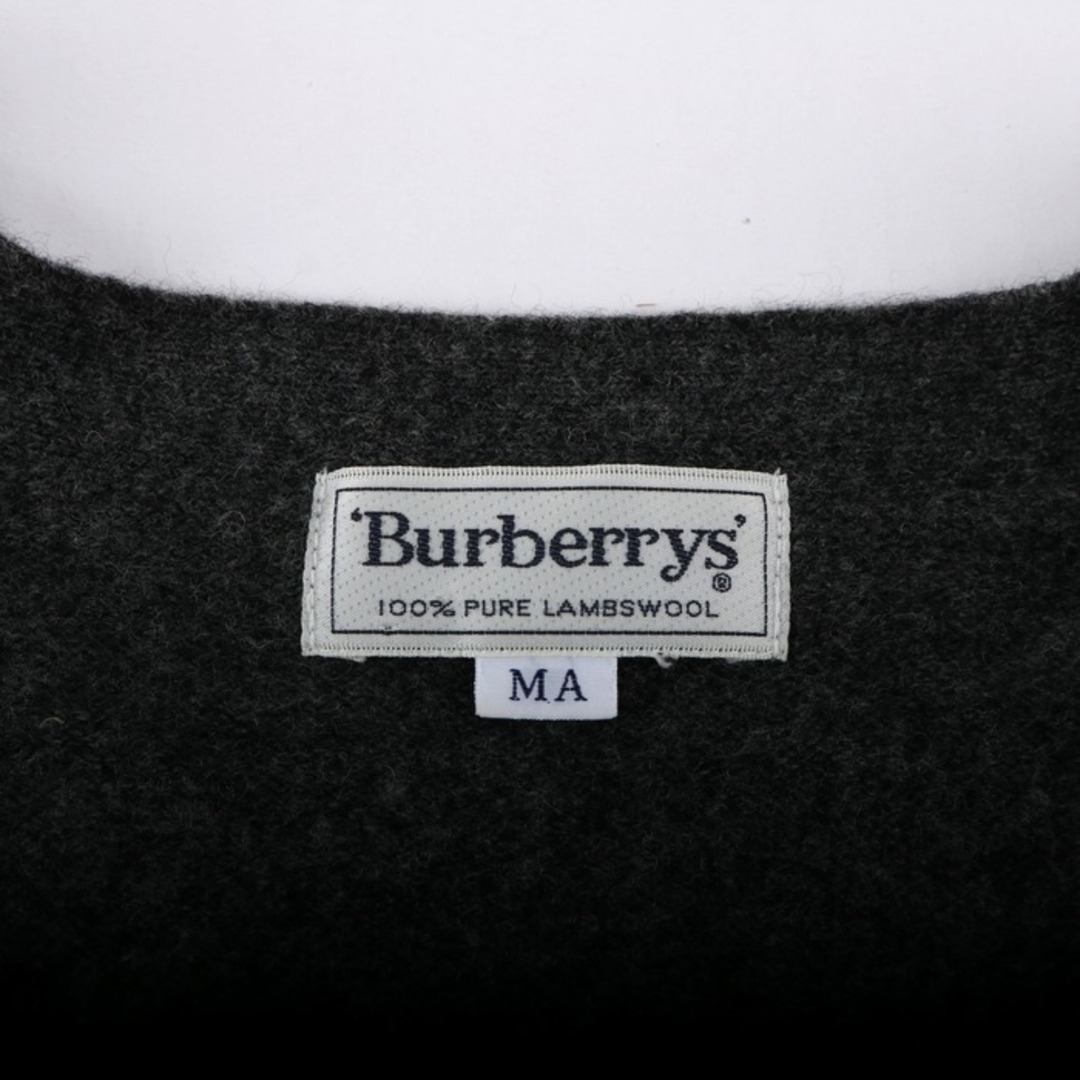 BURBERRY - バーバリーズ ニットベスト ジャケット ウール100 BURBERRY - バーバリーズ ニットベスト ジャケット ウール100