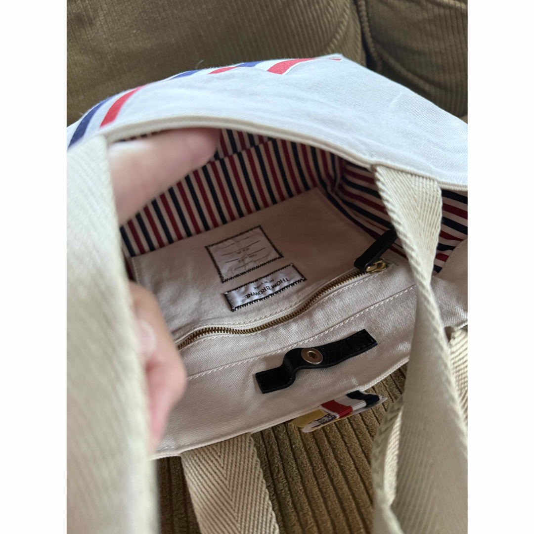 THOM BROWNE - トムブラウン キャンパスダイアゴナルストライプ THOM BROWNE - トムブラウン キャンパスダイアゴナルストライプ
