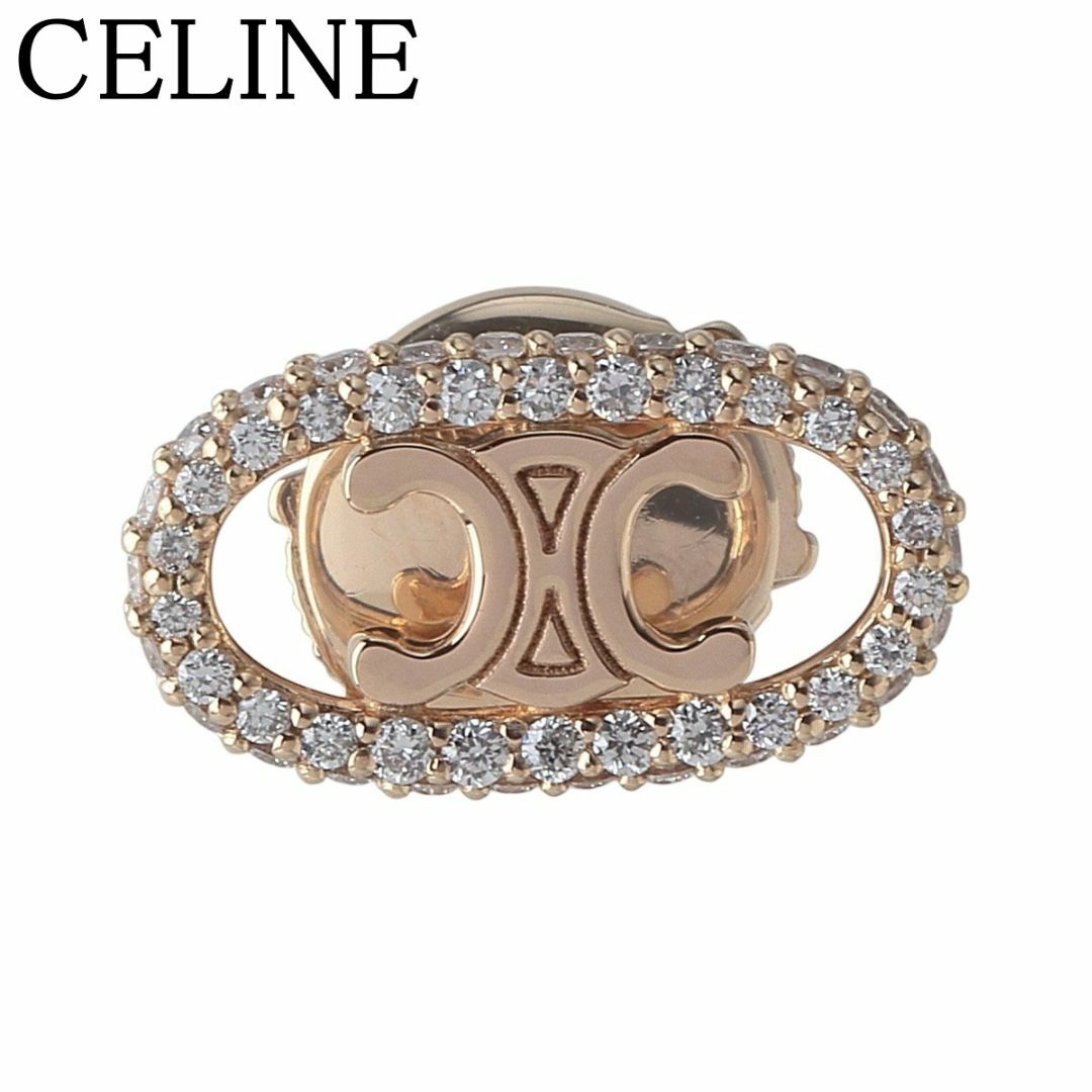 CELINE - セリーヌ ダイヤ ピアス マイヨン トリオンフ 現行 CELINE - セリーヌ ダイヤ ピアス マイヨン トリオンフ 現行