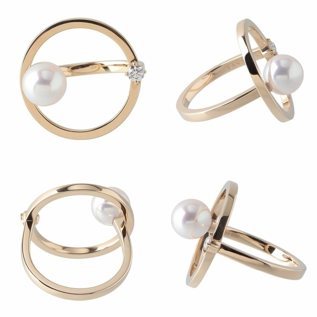 TASAKI - タサキ キネティック パール ダイヤ リング 現行モデル TASAKI - タサキ キネティック パール ダイヤ リング 現行モデル