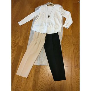 Chloe - クロエ 美品 イージータックパンツ スラックス Chloe - クロエ 美品 イージータックパンツ スラックス