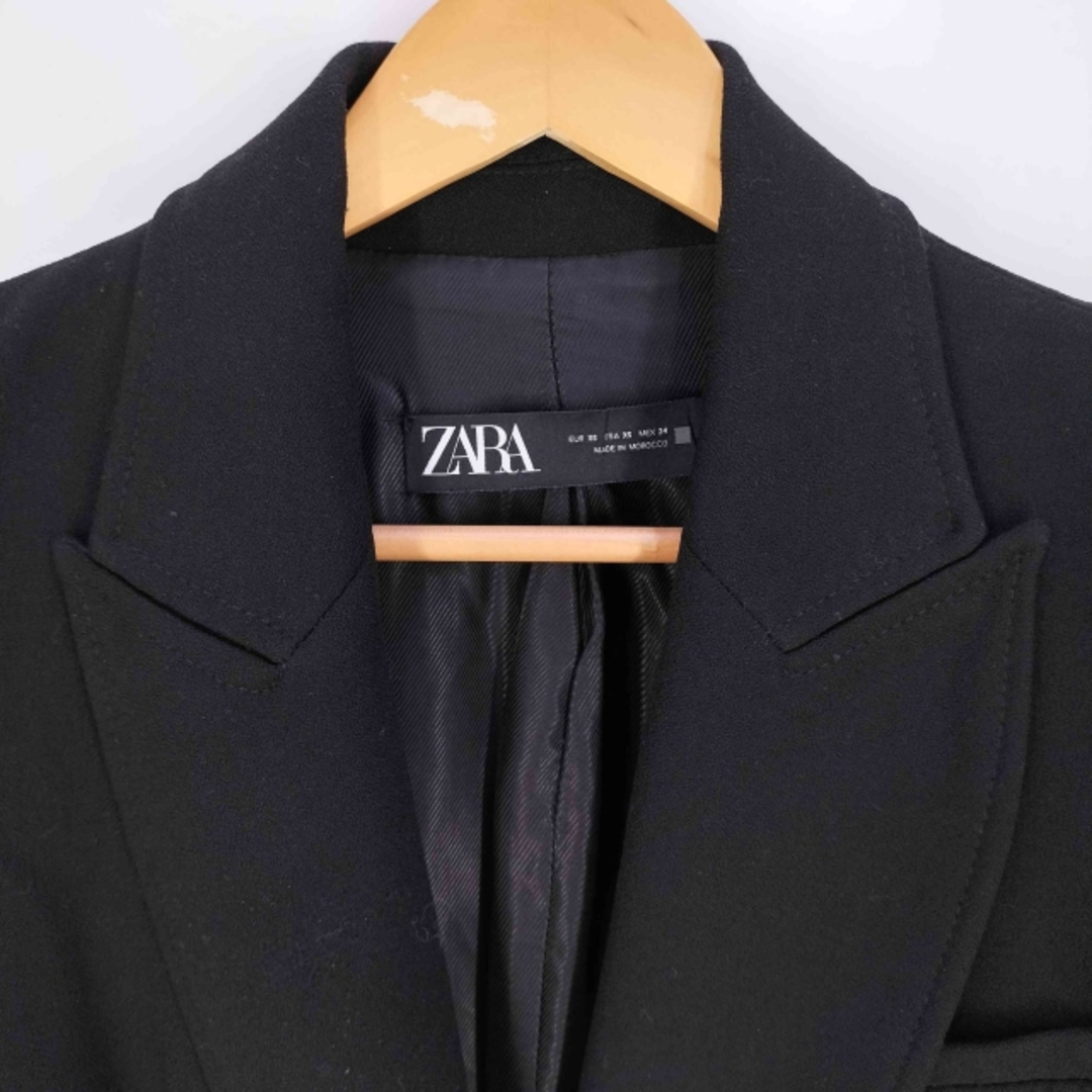 ZARA - ZARA(ザラ) ポリレーヨン 金ボタン ダブルテーラード ZARA - ZARA(ザラ) ポリレーヨン 金ボタン ダブルテーラード