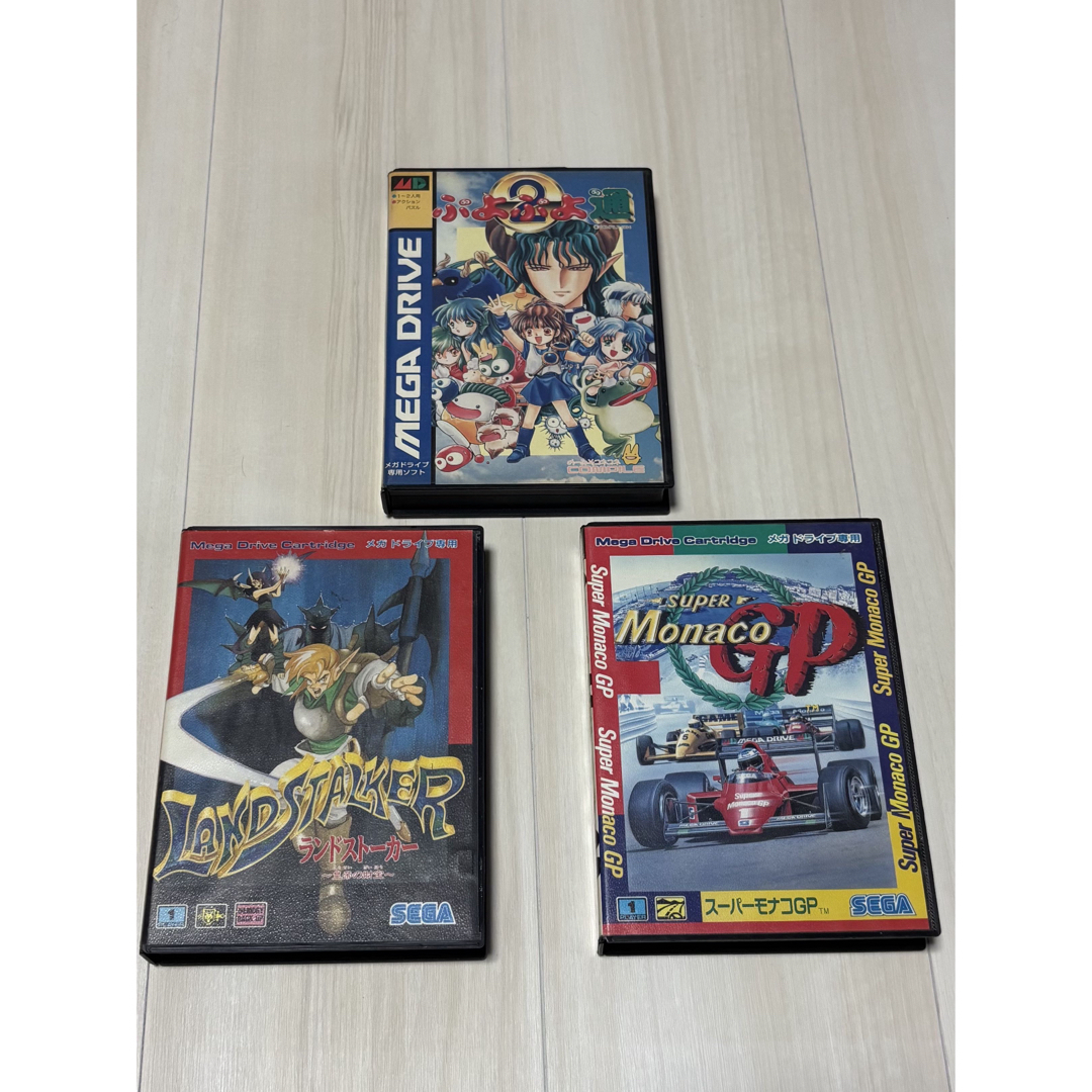 SEGA - メガドライブ2 ケーブル等全完備 ソフト3本付き 美品の SEGA - メガドライブ2 ケーブル等全完備 ソフト3本付き 美品の
