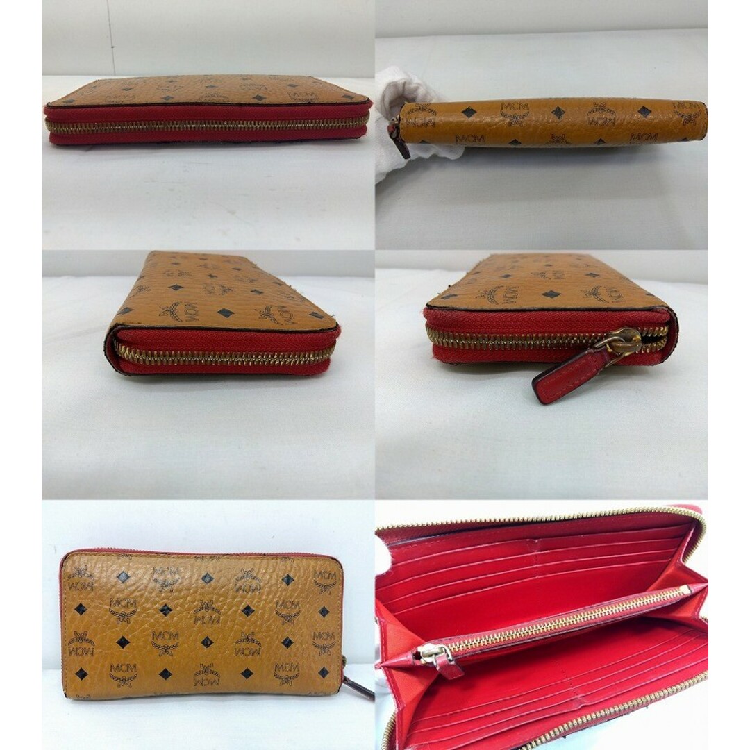 MCM - s25g-668k【中古】MCM エムシーエム ラウンドファスナー MCM - s25g-668k【中古】MCM エムシーエム ラウンドファスナー