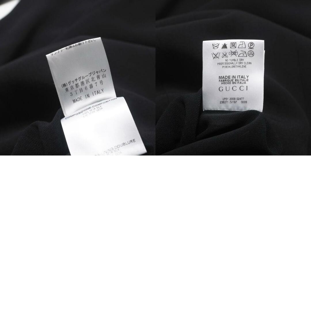 GUCCI - GUCCI グッチ ワンピース サイズ38 半袖 ドレス シルク GUCCI - GUCCI グッチ ワンピース サイズ38 半袖 ドレス シルク