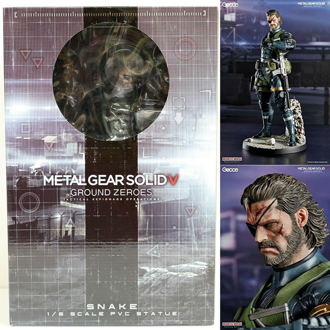 スネーク METAL GEAR SOLID V GROUND ZEROES(メタルギアソリッド5 グラウンド・ゼロズ) 1/6スケール 完成品 スタチュー フィギュア Gecco(ゲッコウ) エンタメ/ホビーのフィギュア(ゲームキャラクター)の商品写真