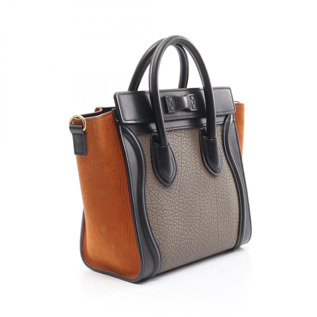 CELINE - CELINE セリーヌ ハンドバッグ ラゲージ ナノ CELINE - CELINE セリーヌ ハンドバッグ ラゲージ ナノ