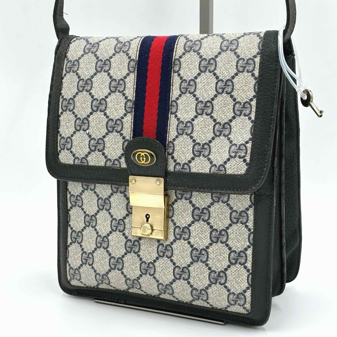 GUCCI - GUCCI オールドグッチ シェリーライン GG柄 レザー GUCCI - GUCCI オールドグッチ シェリーライン GG柄 レザー