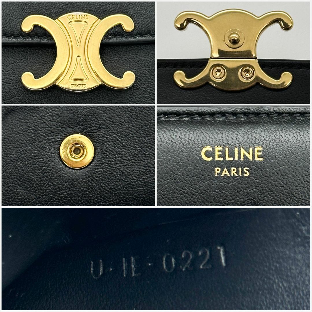 CELINE - 現行モデル【極美品】セリーヌ スモールフラップ CELINE - 現行モデル【極美品】セリーヌ スモールフラップ