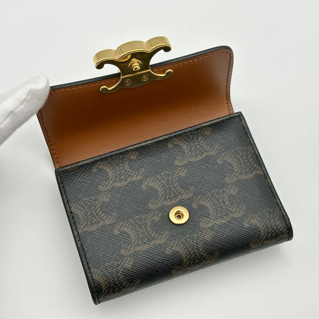 CELINE - 現行モデル【極美品】セリーヌ コンパクトウォレット CELINE - 現行モデル【極美品】セリーヌ コンパクトウォレット