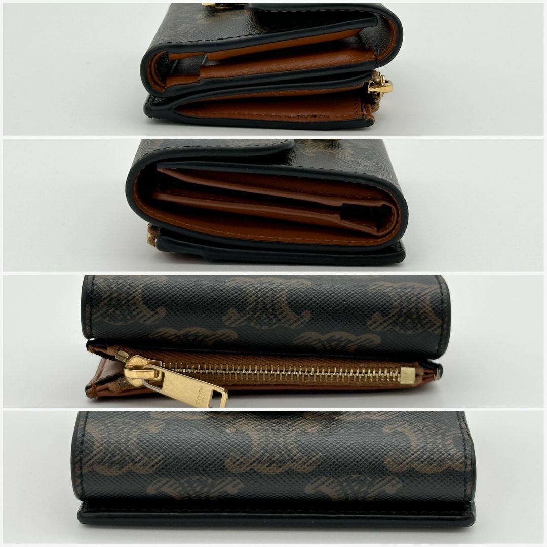 CELINE - 現行モデル【極美品】セリーヌ コンパクトウォレット CELINE - 現行モデル【極美品】セリーヌ コンパクトウォレット