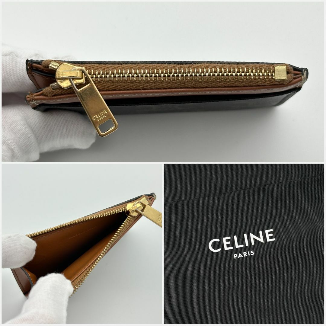 CELINE - 現行モデル【極美品】セリーヌ コンパクトウォレット CELINE - 現行モデル【極美品】セリーヌ コンパクトウォレット