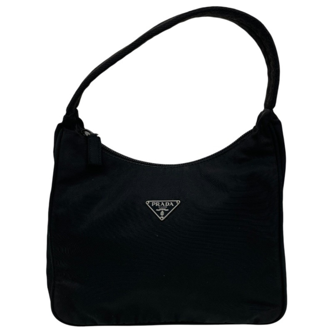 PRADA プラダ Re Nylon ミニポーチ ブラック ナイロン/レザー