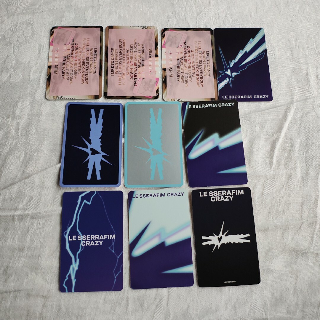 LESSERAFIM ルセラフィムCRAZY封入 まとめ売り サクラの通販 by LESSERAFIM ルセラフィムCRAZY封入 まとめ売り サクラの通販 by