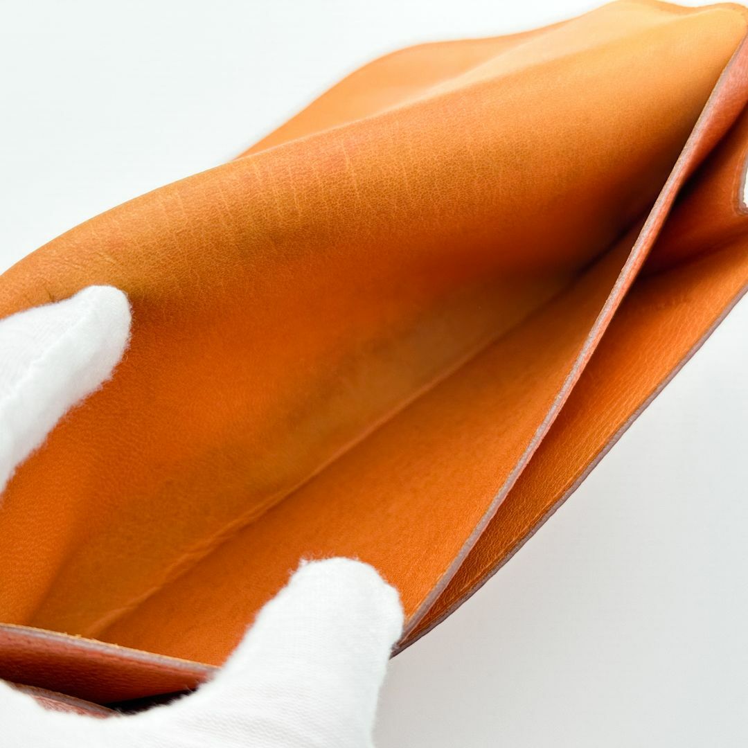 HERMES - 【極美品】HERMES エルメス ドゴンGM 長財布 □D刻印 HERMES - 【極美品】HERMES エルメス ドゴンGM 長財布 □D刻印