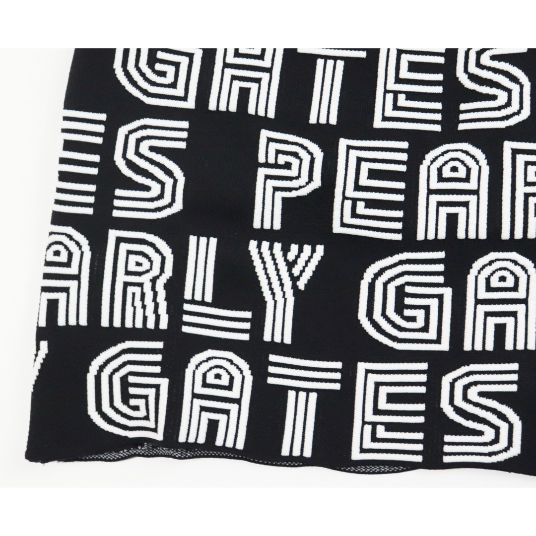 PEARLY GATES - 《パーリーゲイツ》新品 ストレッチ 立体ロゴ柄 PEARLY GATES - 《パーリーゲイツ》新品 ストレッチ 立体ロゴ柄