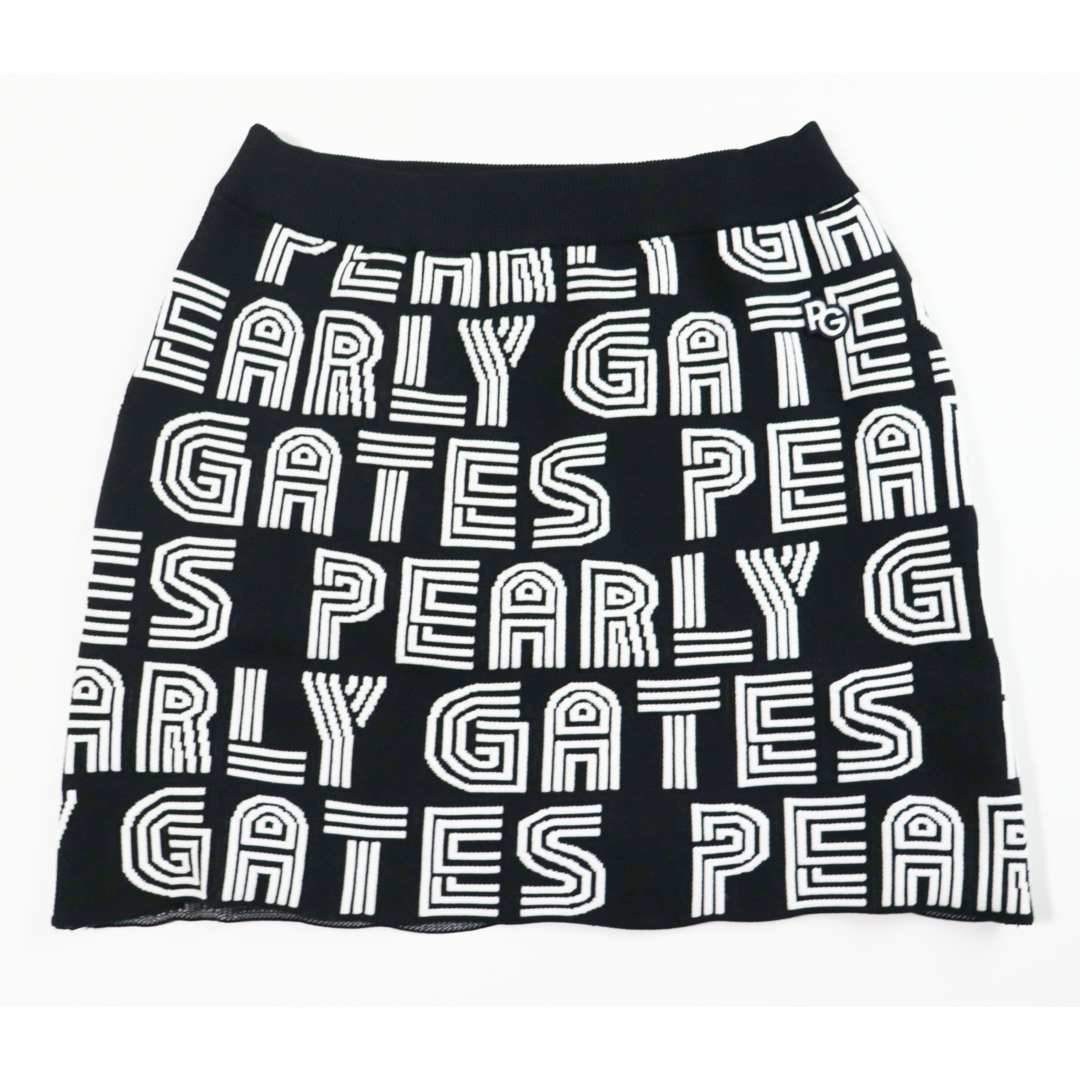 PEARLY GATES - 《パーリーゲイツ》新品 ストレッチ 立体ロゴ柄 PEARLY GATES - 《パーリーゲイツ》新品 ストレッチ 立体ロゴ柄
