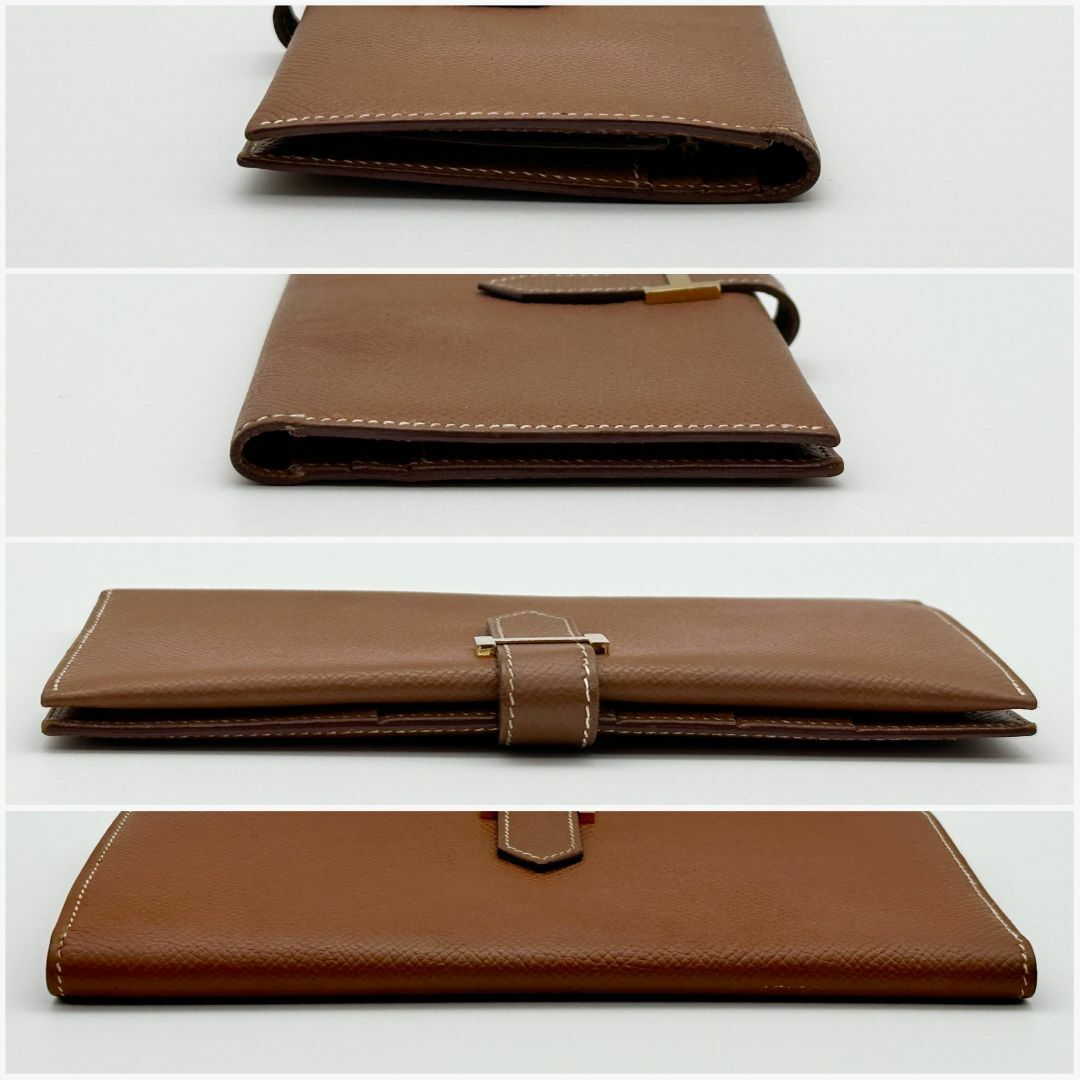 HERMES - 【極美品】HERMES エルメス べアンクラシック ブラウン HERMES - 【極美品】HERMES エルメス べアンクラシック ブラウン
