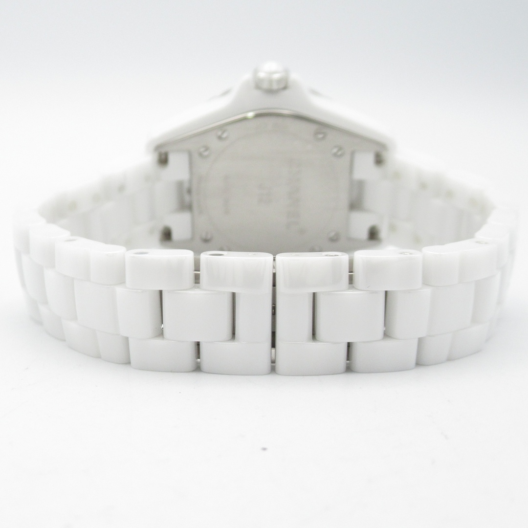 CHANEL - CHANEL シャネル 腕時計 J12 ダイヤベゼル/8Pダイヤの CHANEL - CHANEL シャネル 腕時計 J12 ダイヤベゼル/8Pダイヤの