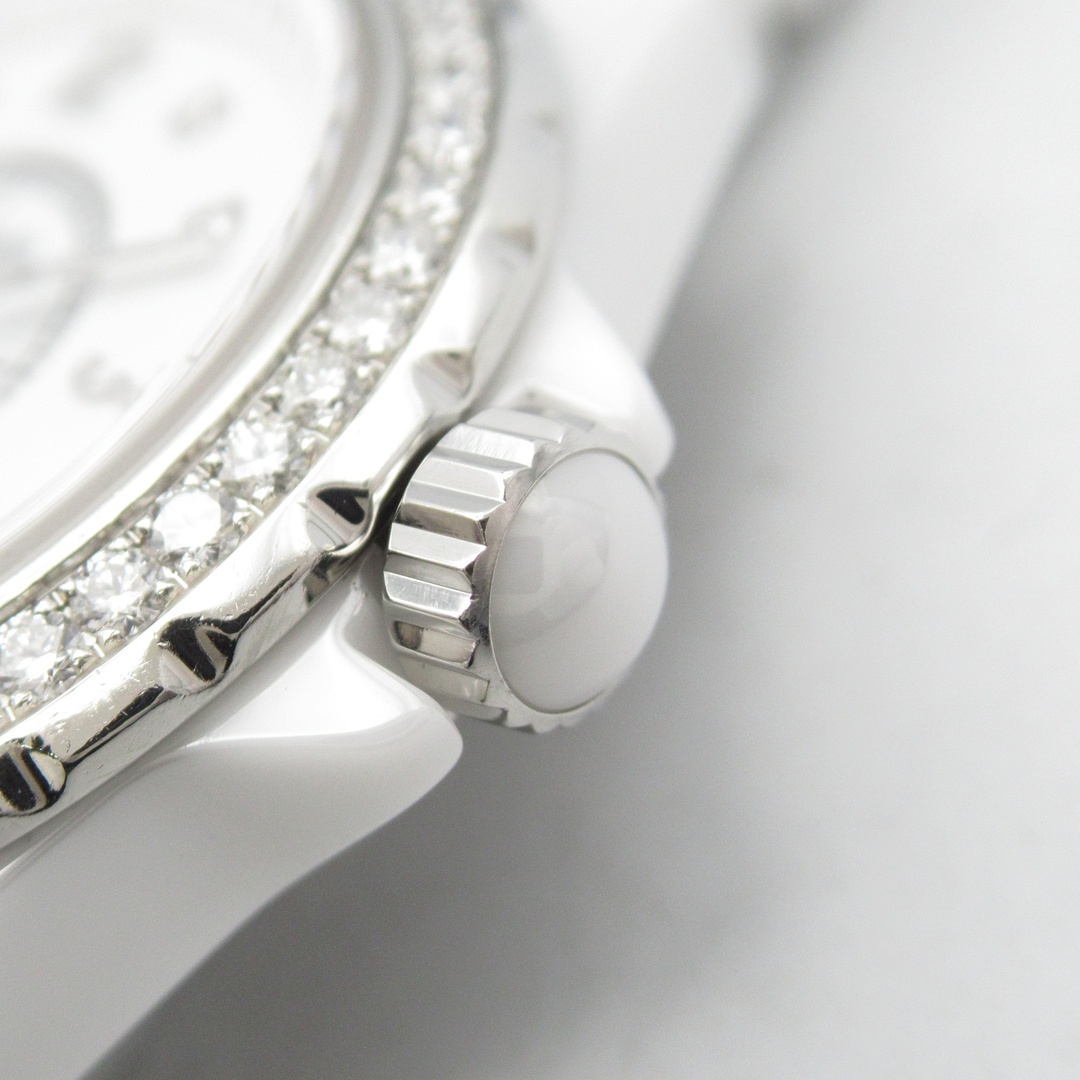 CHANEL - CHANEL シャネル 腕時計 J12 ダイヤベゼル/8Pダイヤの CHANEL - CHANEL シャネル 腕時計 J12 ダイヤベゼル/8Pダイヤの