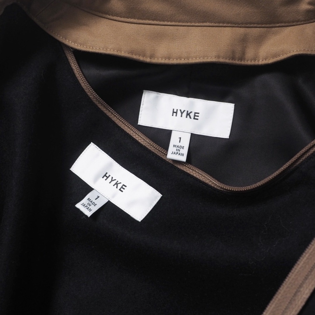 HYKE - HYKE ハイク トレンチコート サイズ1 ロングコート HYKE - HYKE ハイク トレンチコート サイズ1 ロングコート