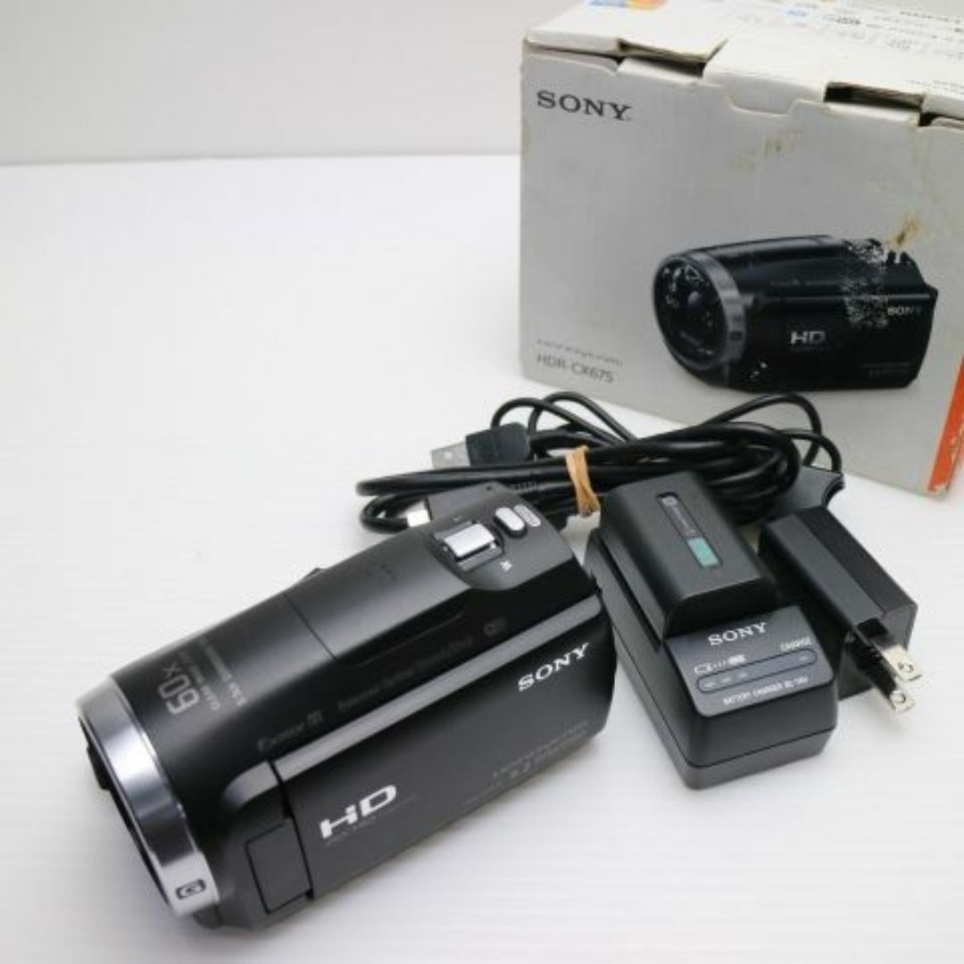 SONY - 超美品 HDR-CX675 ブラック M000の通販 by エコスタ SONY - 超美品 HDR-CX675 ブラック M000の通販 by エコスタ