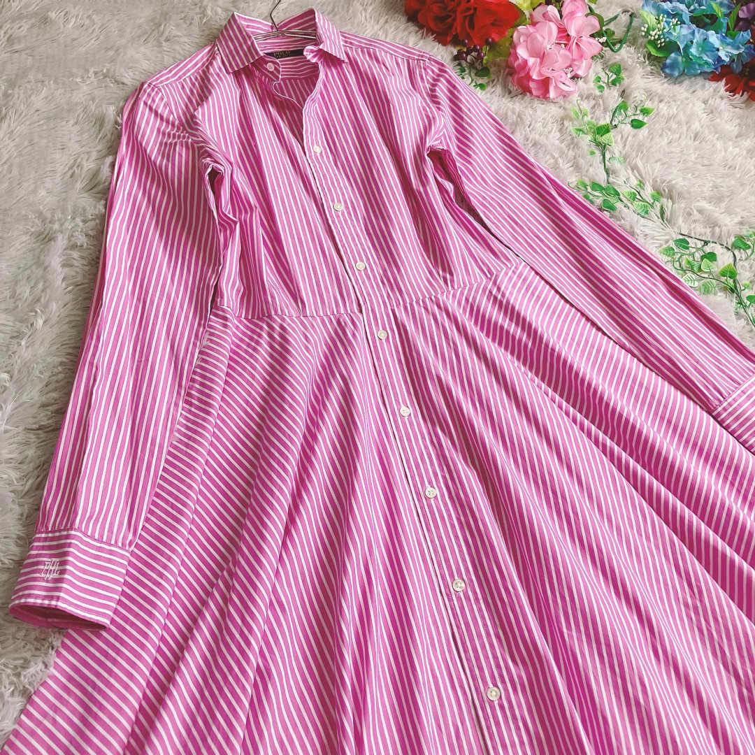 POLO RALPH LAUREN - ポロラルフローレン☆Aライン ストライプ POLO RALPH LAUREN - ポロラルフローレン☆Aライン ストライプ