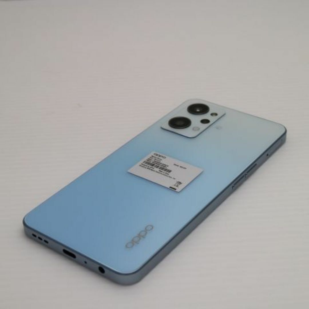 OPPO - 超美品 SIMフリー OPPO Reno7 A ブルー M000の通販 by OPPO - 超美品 SIMフリー OPPO Reno7 A ブルー M000の通販 by
