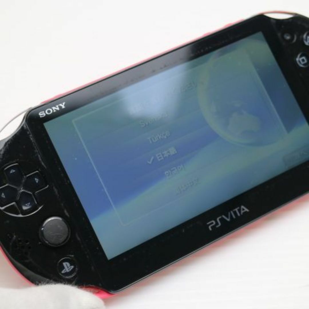 SONY - PCH-2000 PS VITA ピンク/ブラック M000の通販 by SONY - PCH-2000 PS VITA ピンク/ブラック M000の通販 by