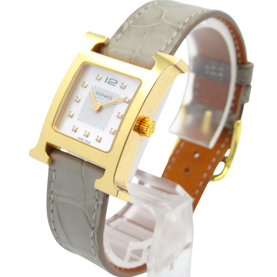 HERMES - HERMES エルメス 腕時計 Hウォッチ 11Pダイヤの通販 by HERMES - HERMES エルメス 腕時計 Hウォッチ 11Pダイヤの通販 by