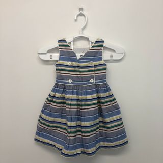 ラルフローレン(Ralph Lauren)の【RALPH　LAUREN】ラルフローレン ワンピース ノースリーブワンピース ボーダー(その他)