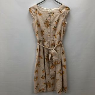 【couture brooch】クチュールブローチ　レディース　ワンピース　夏服　花柄　ノースリーブ　サイズ36(その他)