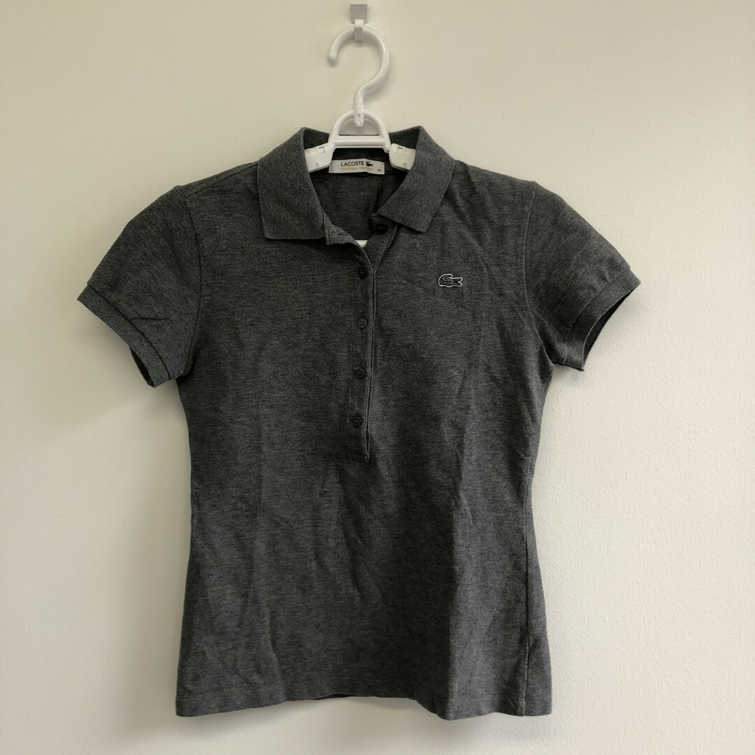 LACOSTE - 【LACOSTE】ラコステ グレー 灰色 34 半袖 半袖シャツ
