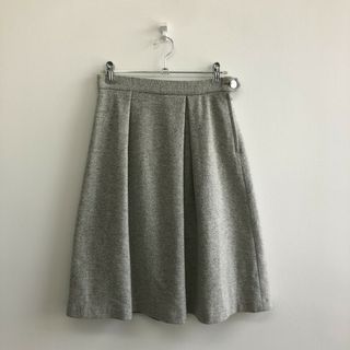 【UNTITLED】アンタイトル　グレー　1　スカート　レディース　無地　シンプル　ボトムス　カジュアル(その他)