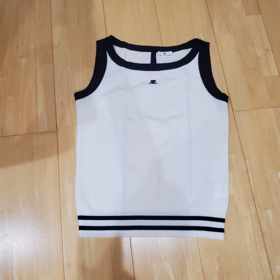 Courreges - クレージュ タンクトップの通販 by まーちゃん's Courreges - クレージュ タンクトップの通販 by まーちゃん's