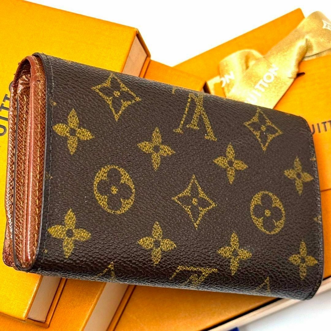 LOUIS VUITTON - 美品 ルイヴィトン モノグラム ポルトフォイユ LOUIS VUITTON - 美品 ルイヴィトン モノグラム ポルトフォイユ